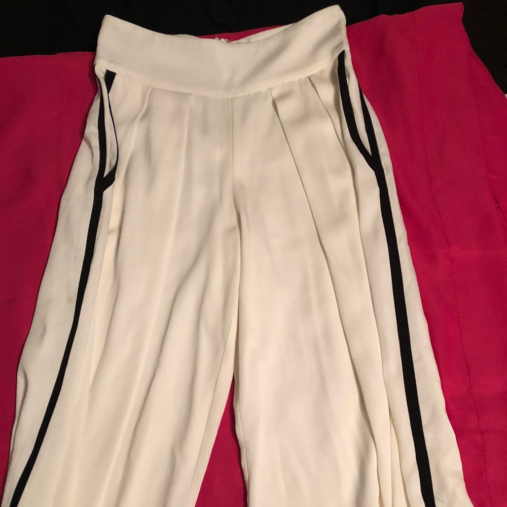 COPY - Tuxedo stripe culottes